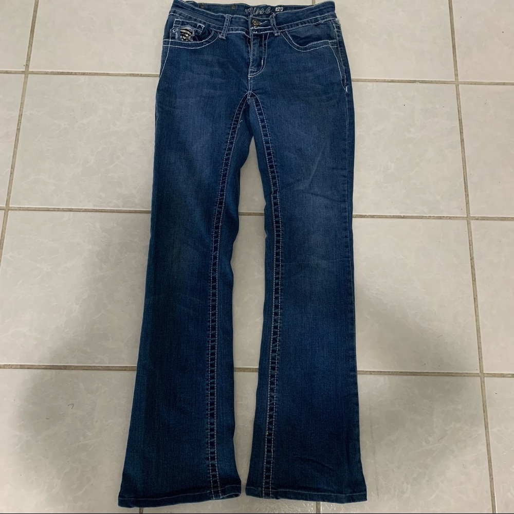 Miss C Jeans | boot cut embellished